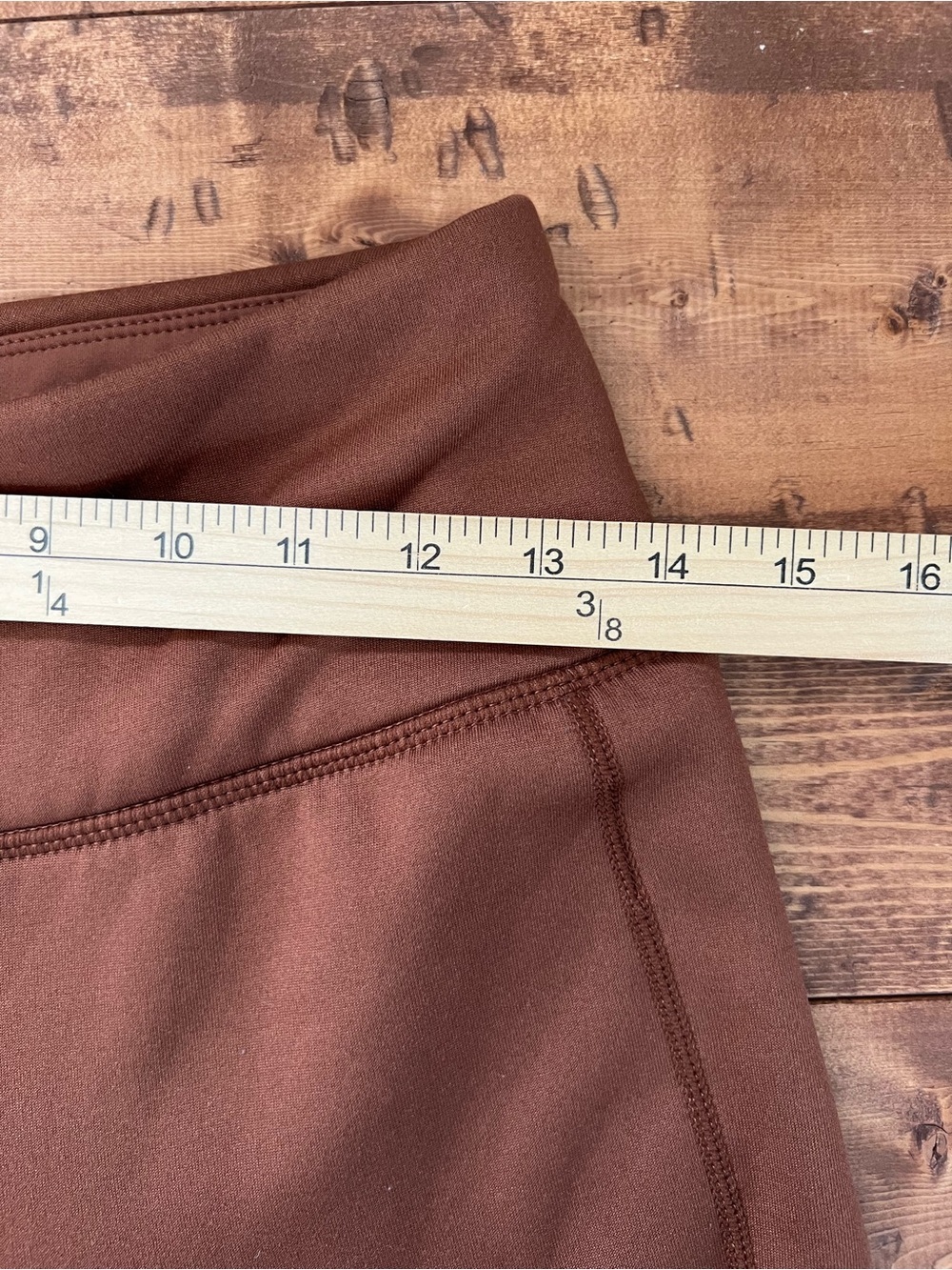 Fleece Lined Leggings Womens Small Brown Outdoor Hiking - Picture 11 of 12
